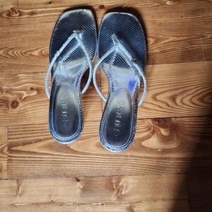 Guess Metallic Mesh Heels